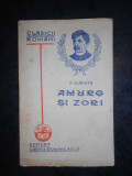 ALEXANDRU VLAHUTA - AMURG SI ZORI (1930), Alta editura