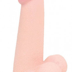 Dildo Clasic Cu Ventuza Plug-n-Ride, Natural, 14 cm