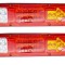 2 x Lumina stop,Lampa de autovehicule spate, remorca stanga dreapta Vw, Iveco, Man Bus Van LED 12/24v