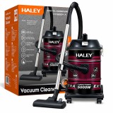 Aspirator Profesional HALEY HY-9924 AB, 5000W, 28L, Functie Suflare, Rezervor din otel inoxidabil, Reglaj putere pe maner