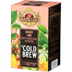 Basilur Brew Cherry si Lime Ceai rece 20 plicuri