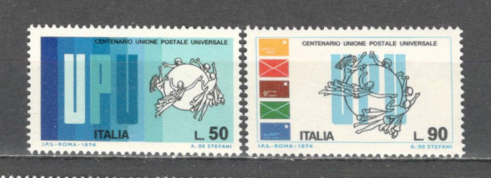 Italia.1974 100 ani UPU SI.859