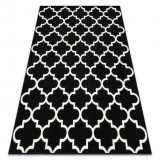 Covor BCF Morad TRELIS marocani trellis - negru, 80x150 cm