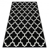 Covor BCF Morad TRELIS marocani trellis - negru, 60x110 cm