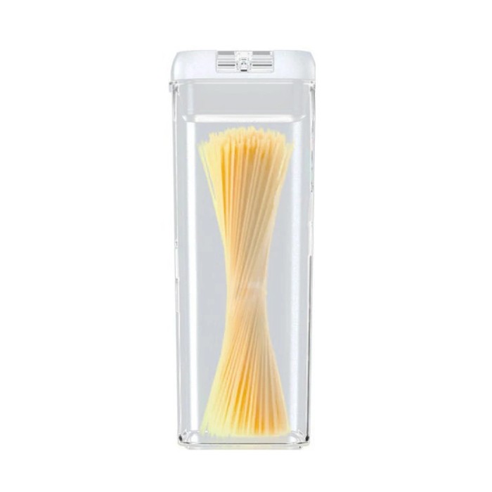Organizator Alimente, cutie spaghete , 1.9L, Transparent