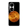 Husa compatibila cu Huawei Nova Y70 model Orange Moon, Silicon, TPU, Viceversa, Transparent, Carcasa