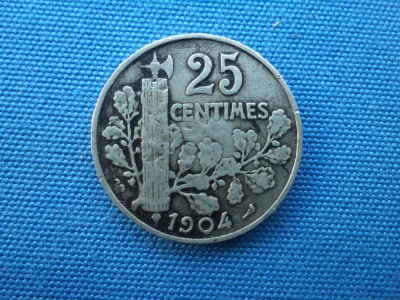 25 CENTIMES 1904 FRANTA foto