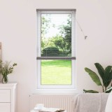 vidaXL Jaluzea pentru Fereastră Argintiu 80 x 130 cm Aluminiu