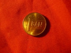 Moneda 1 Ban 2014 Romania cal. F.Buna foto
