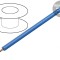 Cablu Cu PVC Albastru 0,2mm2 100m 60V