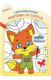 Colorez dupa numere! Prietenii lui Codita. Nivelul 1