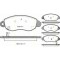 Placute frana fata Ford Tranzit (00-06) Garage AutoRide