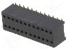 Conector 24 pini, seria {{Serie conector}}, pas pini 1,27mm, CONNFLY - DS1065-10-2*12S8BS