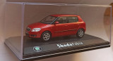 Macheta Skoda Fabia 2 (orange) - Abrex 1/43, 1:43