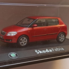 Macheta Skoda Fabia 2 (orange) - Abrex 1/43