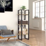 Cumpara ieftin Bibliotecă cu 3 rafturi, stejar sonoma, 40x30x105 cm, PAL