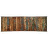 vidaXL Tăblie de pat multicoloră 160 cm lemn masiv recuperat 4017504