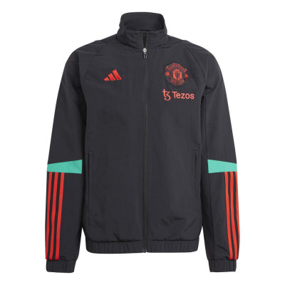 Manchester United geacă de bărbați TIRO 23 Presentation black - XL foto