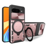 Husa pentru google pixel 9a - guard pro anti-spy, rose gold