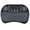 Mini Tastatura wireless 2.4 GHz iluminata RGB, pentru TV Box si Mini PC, Android OS, Smart TV