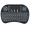Mini Tastatura wireless 2.4 GHz iluminata RGB, pentru TV Box si Mini PC, Android OS, Smart TV
