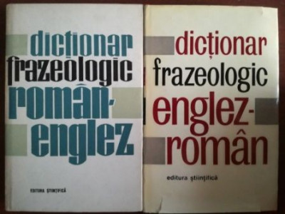 Dictionar frazeologic roman-englez englez-roman- A. Bantas, A.Gheorghitoiu, L.Levitchi foto