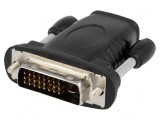 Adaptor DVI-D la HDMI Negru, Goobay