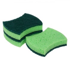 Burete Vase Antibacterian, Multy, Set 3 Bucăți, Verde, Extrem De Absorbant