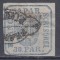 ROMANIA 1864 LP 13 PRINCIPATELE UNITE EMISIUNE II- a 30 PARALE STAMPILAT