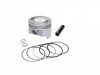 Set Piston Aprilia Leonardo 125cc 4T, 56.5mm Revo + Segmenti - Motor Scuter/Moto