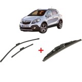 Cumpara ieftin Set 3 stergatoare OPEL MOKKA / MOKKA X (J13) 2012 - 2019, pentru parbriz si luneta, Bosch Twin