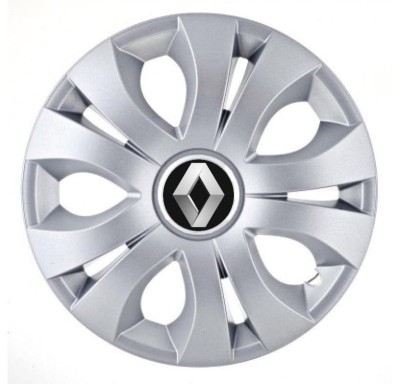 Set 4 capace roti Top Gray pentru gama Renault, R17 foto