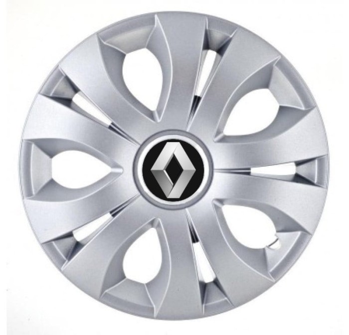Set 4 capace roti Top Gray pentru gama Renault, R17