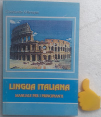 Lingua italiana Manuale per I principianti Constantin Marcusan limba foto