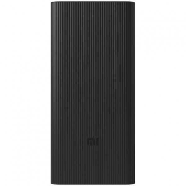 Baterie Externa Xiaomi, 30000mAh, 18W, QC + PD, 1 x USB-C - 2 x USB-A, Neagra