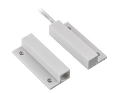 Contact magnetic ND-MC13S-W-10, culoare alba, material plastic, montare