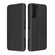 Husa pentru Samsung Galaxy S21 Plus 5G Techsuit Safe Wallet Plus, Black