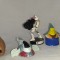 Figurine Star Wars Stormtrooper 3-CPO Jawa Boss Nass Slave I - Calup 8 SW -