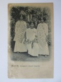 Madagascar-Insula Nosy Be:Frumuseti malgase,carte postala necirculata circa 1903