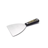 Spatula din inox lucios de 100 mm cu colțuri rotunjite &ndash; finisaje profesionale de precizie