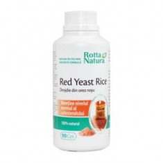 Drojdie din orez rosu ( red yeast rice) 90cps rotta natura