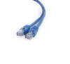 PATCH CORD UTP GEMBIRD Cat6, cupru-aluminiu, 2 m, albastru, AWG26, &quot;PP6U-2M/B&quot; (timbru verde 0.08 lei)