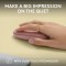 Mouse wireless optic Logitech M350s roz, Bluetooth, 4000 DPI - 12