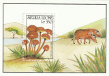 Sierra Leone 1990-Flora,Ciuperci,colita dantelata,MNH,Mi.Bl.152, Nestampilat