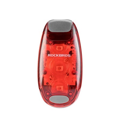 Stop spate pentru bicicleta, 3 moduri de iluminare, impermeabil, 5.5 x 3 x 1.5 cm, gri foto