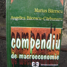 COMPENDIU DE MACROECONOMIE-MARIUS BACESCU-ANGELICA BACESCU-CARBUNARU