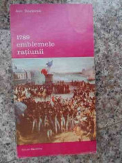 1789 Emblemele Ratiunii - Jean Starobinski ,534156 foto