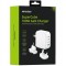 Innostyle Super Cube Puternic &Icirc;ncărcător Rapid De &Icirc;ncărcare Gan Călătorie Eu Us Uk Au 4X Usb Usb-C 100W Alb