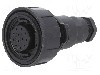 Conector circular, mama, 12 pini, BULGIN - PX0794/S