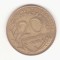 Franța 20 centimes 1989